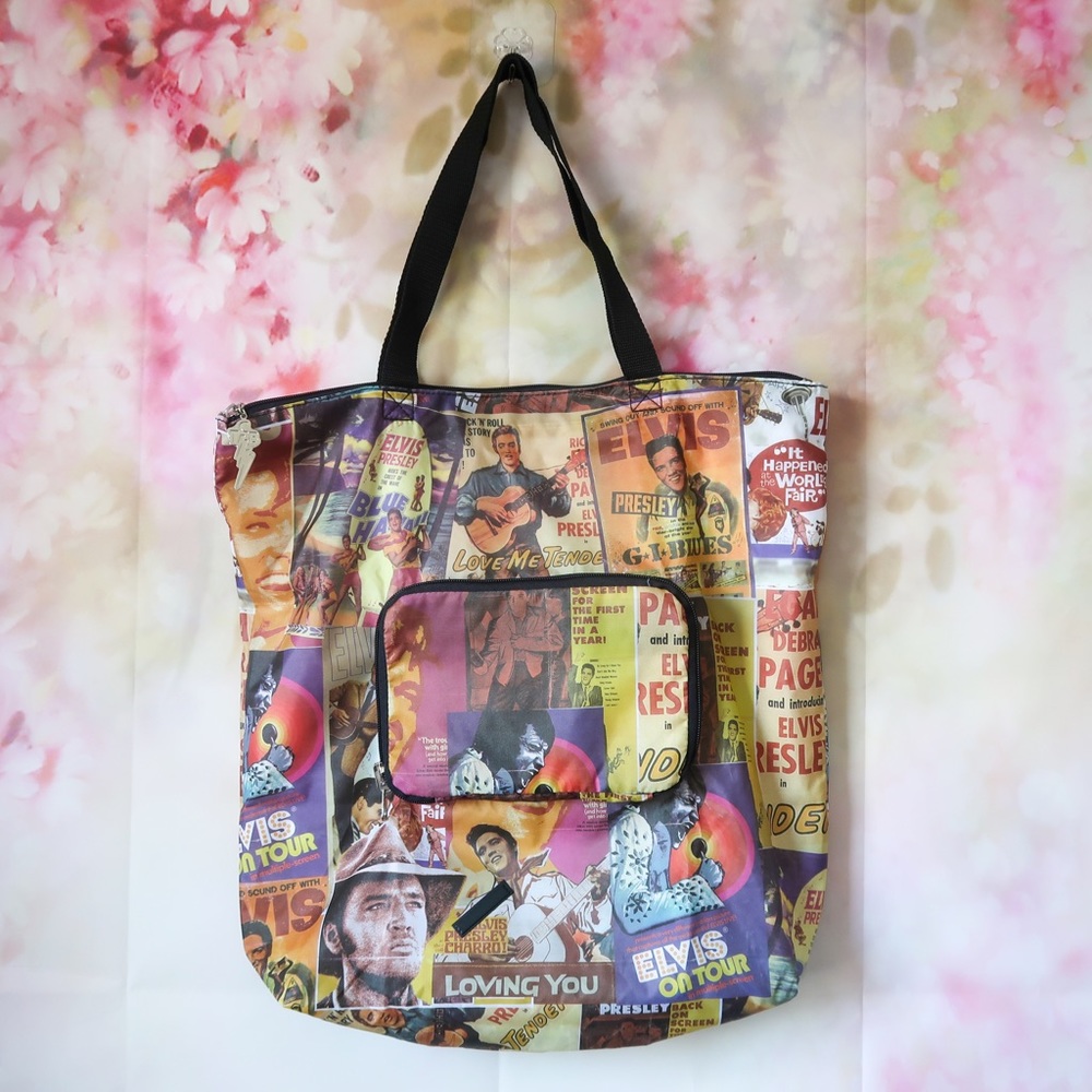 ELVIS PRESLEY multicolored tote bag
